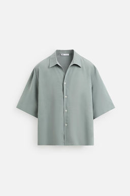 RELAXED FIT FLOWING SHIRT - Zara фото 7