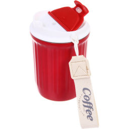 Термокружка 350мл "Coffee", цвет красный