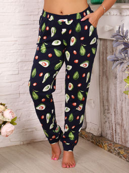 Брюки женские, модель 162М, трикотаж (Авокадо, синий) - Ивановотекстиль фото 4