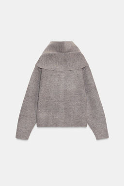 CARDIGAN WITH SCARF DETAIL - Zara фото 7