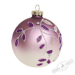 Шар "Вистерия" (стекло) 8 см