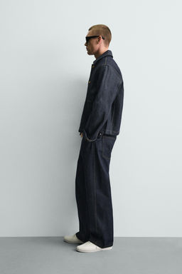 JEANS LOOSE FIT BORDADO / ?ndigo - Zara фото 4