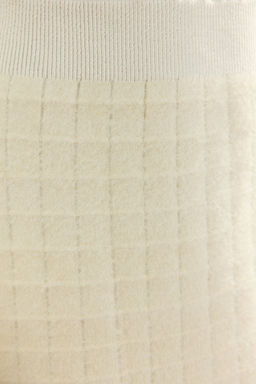 TRENDYOLMILLA Limited Edition Siyah Tuylu/Sakal Iplikli F?rf?r Detayl? Etek TWOAW24ET00260  фото 5