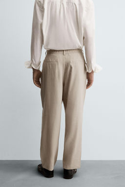 FLOWING PLEATED TROUSERS - Zara фото 3