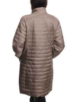 K-532 BEIGE Куртка демисезонная стеганая женская (70 гр. холлофайбер) - Fashion фото 8