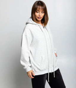 Толстовка #КТ8813 (9), светло-серый меланж