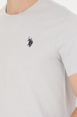 Erkek Gri Bisiklet Yaka Ti__rt