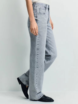 Джинсы straight с высокой посадкой / Zarina  фото 4