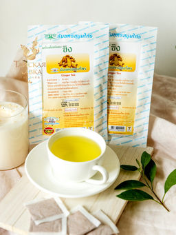 Фиточай д/обмена Веществ "Корень Имбиря" в Фильтр-Пакетах THANYAPORN
20 пакетов