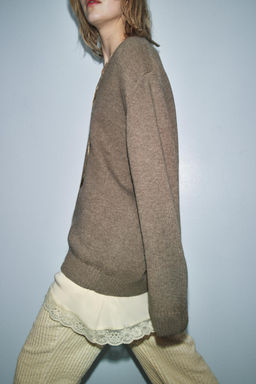 WOOL BLEND JUMPER - Zara фото 5