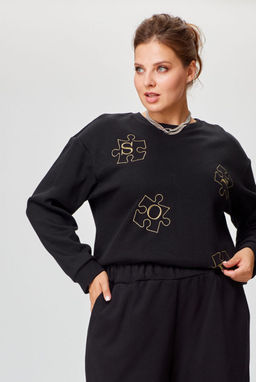 Платье SOVA 11216S-Р темно-синий - Mira fashion фото 423