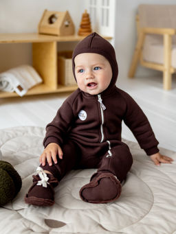 Комбинезон Шоколад утепленный 0+ - Bungly фото 2
