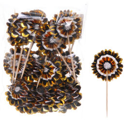 Цена за 2 шт. Шпажки для канапе 9 см "Лето" d=4 см 20 шт