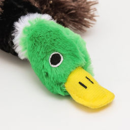 Игрушка текстильная Селезень, 30 х 9 см, зелёная - Пижон фото 4