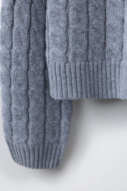 CABLE-KNIT JUMPER - Zara фото 4