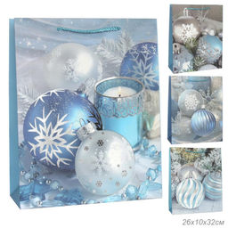 Пакет подарочный 26х32х10 / 10220-M /уп 12/480/Новый год - Галеонтрейд фото 6