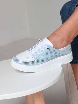 Кеды 163.P.LusiR2w. Голубой белый