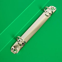 Цена за 3 шт. Папка на 2 кольцах А4, Calligrata, 18 мм, 500 мкм, зеленая