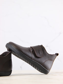 Босоногие ботинки EDART 209.NATAbl.Темно-коричневый оттима/шерсть