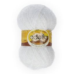 Пряжа ADELIA BRILLIANT 100% полиэстер 10 шт. х 50 г 90 м  5 м