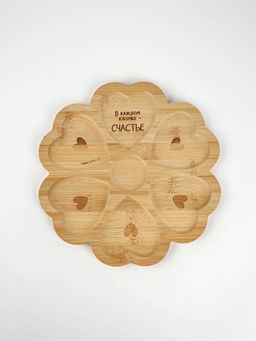 Менажница Любовь, из бамбука, 25 см