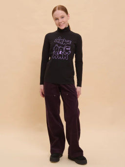 PELICAN, джемпер для девочек, Черный