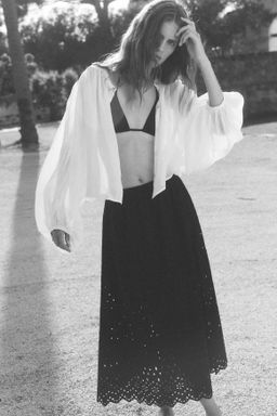 Falda con bordado ingl?s - H&m фото 7