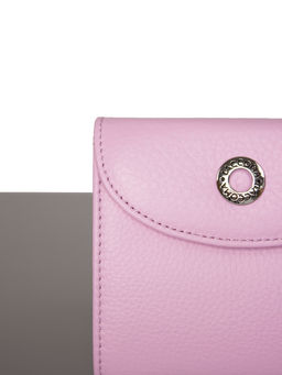 LACCOMA кошелек LA-2075-фиолетовый натуральная кожа  фото 5