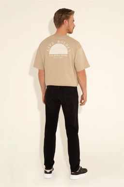 U. S. Polo Assn / Мужские черные джинсовые брюки - U.s. polo assn фото 4