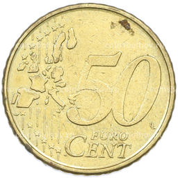 Монета 50 евроцентов 1999 года Бельгия