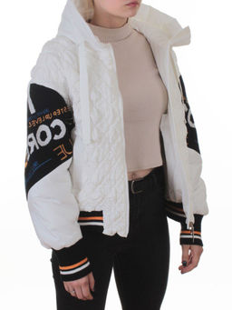 705 WHITE Куртка демисезонная женская (100 гр. синтепон) - Fashion фото 8