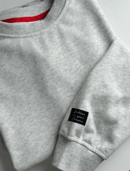 Свитшот для девочки 22-7633 св.серый - Mini maxi фото 10