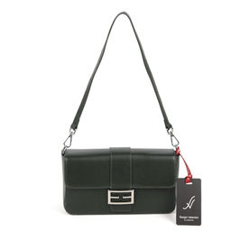 Женская кожаная сумка Sergio Valentini SV-0628 Грин  фото 2