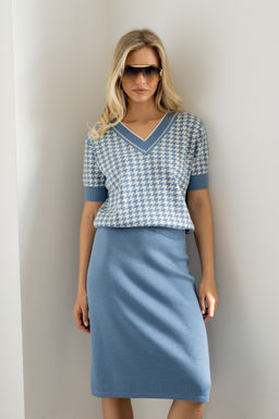 SS-2674 джемпер женский мокка