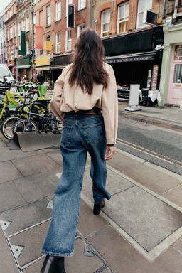 FAUX SUEDE BOMBER JACKET - Zara фото 4