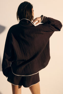 Camisa de playa oversize - H&m фото 8