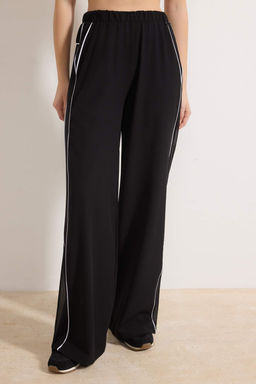 Siyah Spor Likra Biyeli T_l Detayl_ Dokuma Spor E_ofman Alt_ THMSS26EA00006 - Trendyolmilla фото 3
