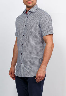 Сорочка мужская короткий рукав GREG 213/109/931/Z/1