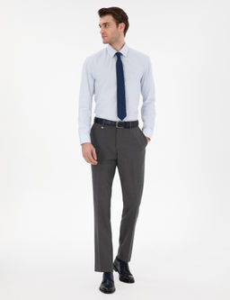 A__k Mavi Slim Fit Uzun Kollu Basic G_mlek - Pierre cardin фото 4