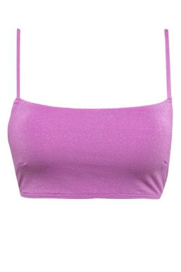 Fall in Love Regular Fit Parlak Kumas Bikini Ustu