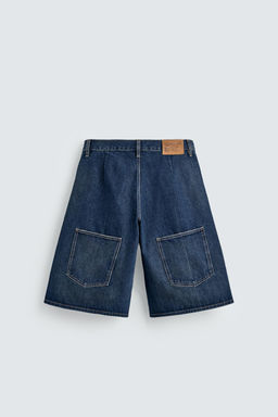 DENIM BERMUDA JORTS HARRY LAMBERT FOR ZARA X DISNEY  фото 7
