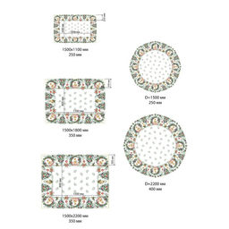 Скатерть новогодняя Этель Christmas bells, 150?1802 см с ГМВО, 100% хлопок, саржа 190 г/м?