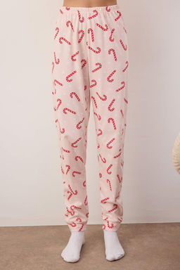 Trendyolmilla Lacivert %100 Pamuklu Y?lbas? Temal? Orme Pijama Tak?m? THMAW21PT0771  фото 40