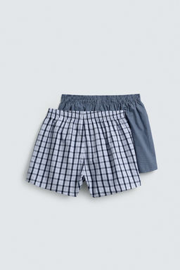 2-PACK OF COMBINED POPLIN BOXERS - Zara фото 2