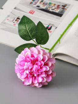 Цена за 2 шт. Цветы искусственные «Хризантема Амадея», d=9 см, h=46 см, сиреневые