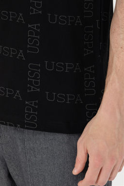 Мужская черная футболка с круглым вырезом Неожиданная скидка в корзине - U.s. polo assn фото 7