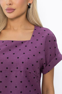 Платье Бэлль (фиолетовое) П13905-19М