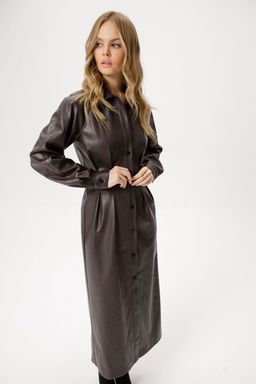 Платье Pirs 6348 коричневый