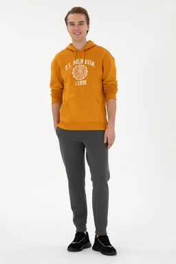 Мужской горчичный свитшот Неожиданная скидка в корзине - U.s. polo assn фото 4