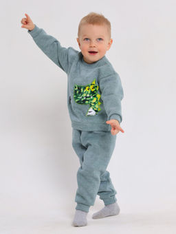 Костюм для мальчика с начесом Футер - Оптима фото 6